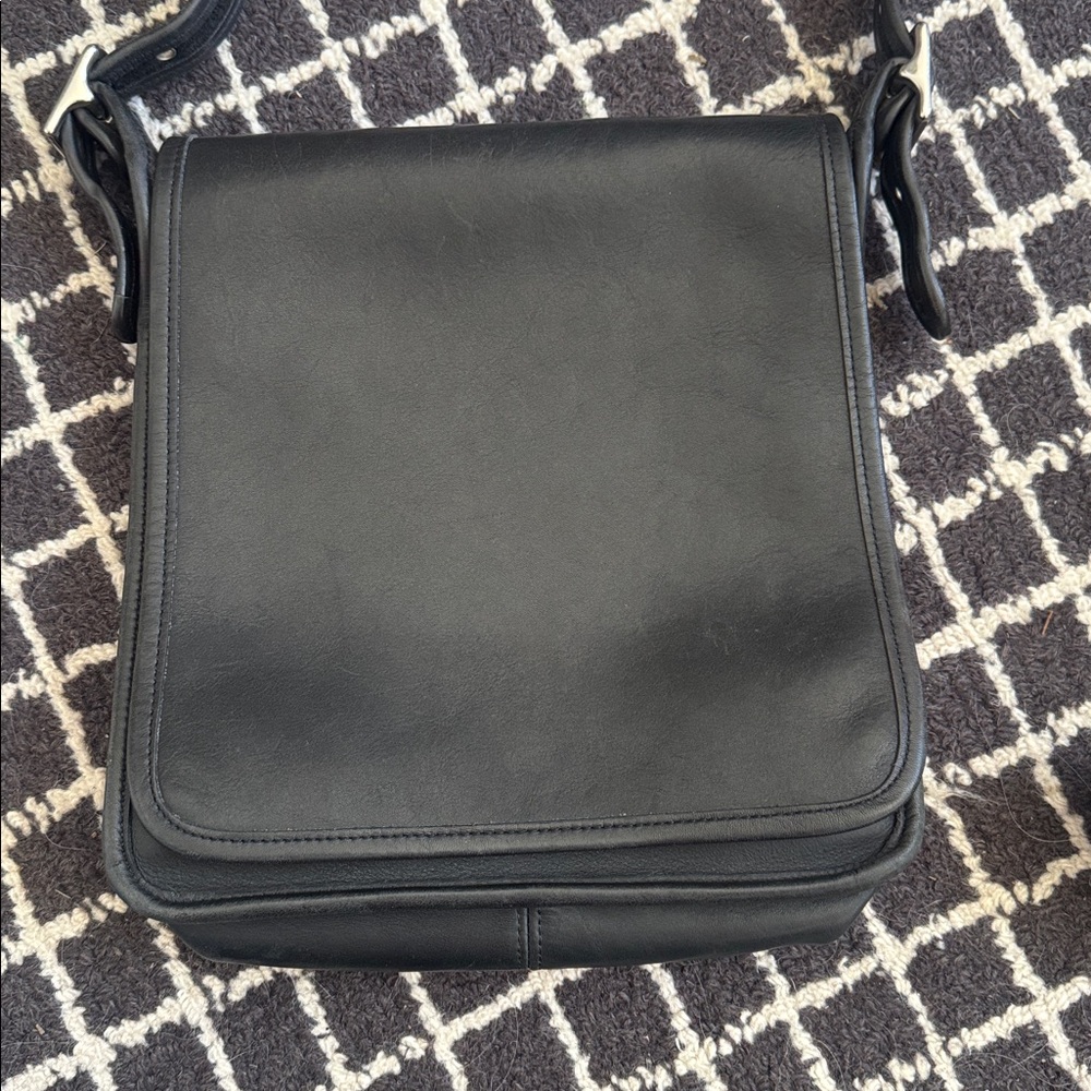 Coach Vintage Crossbody Messenger Legacy Bag Black